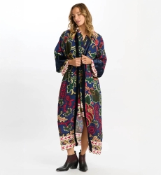 kimono long manche longue boheme IVANA - Miss June