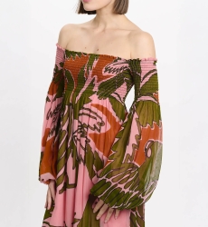 Miss June Paris — Vestido Largo Olympe Rosa