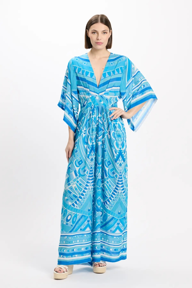 Miss June Paris — Yse Jumpsuit Blue