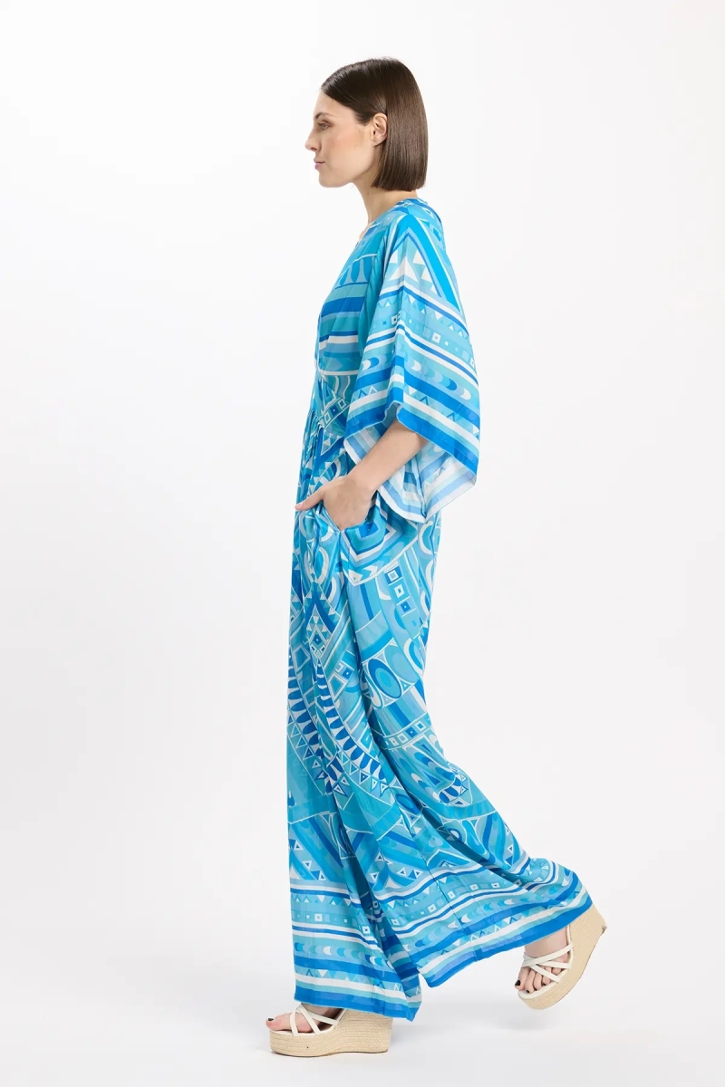 Miss June Paris — Mono-Pantalón Yse Azul