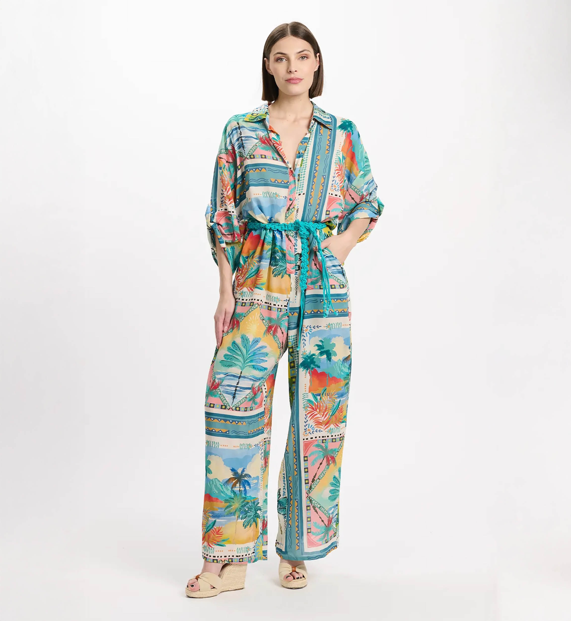 Miss June Paris — Combi-Pantalon Swan