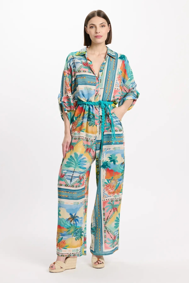 Miss June Paris — Mono-Pantalón Swan