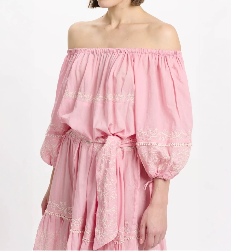 Miss June Paris — Vestido Corto Layla Bardot