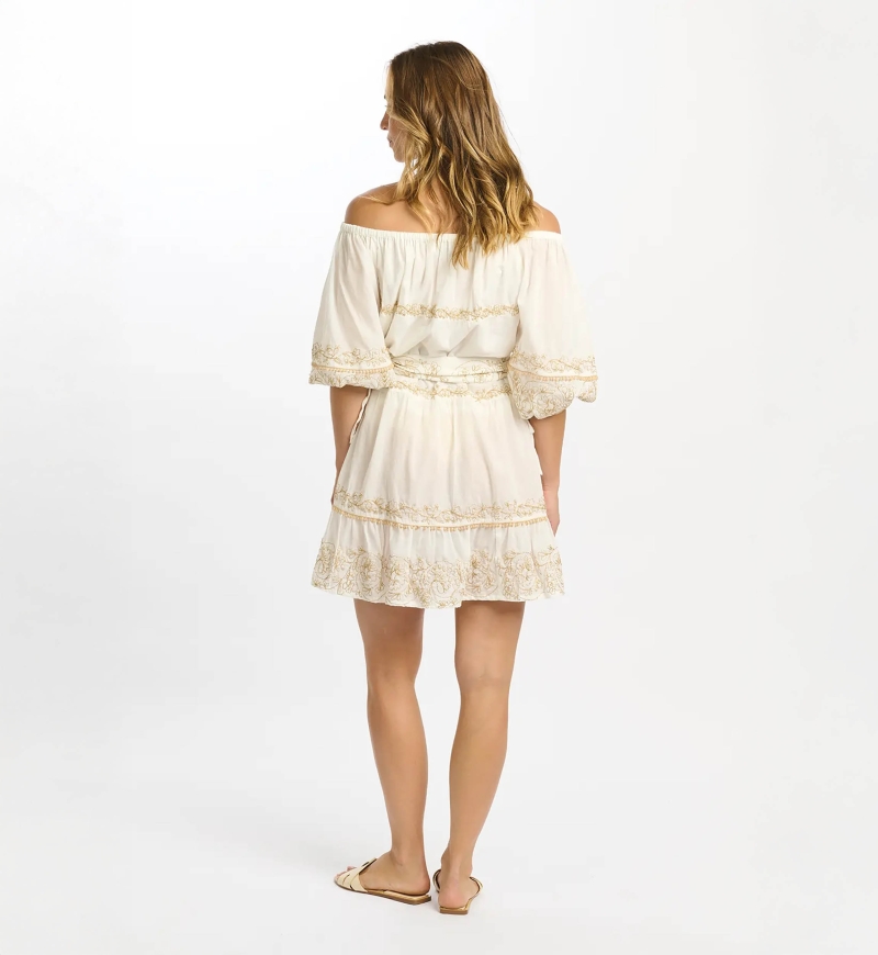 Miss June Paris — Vestido Corto Layla Bardot