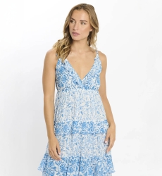 Dress Bertille Thin Straps Long Dress+lining - Miss june Paris - 4