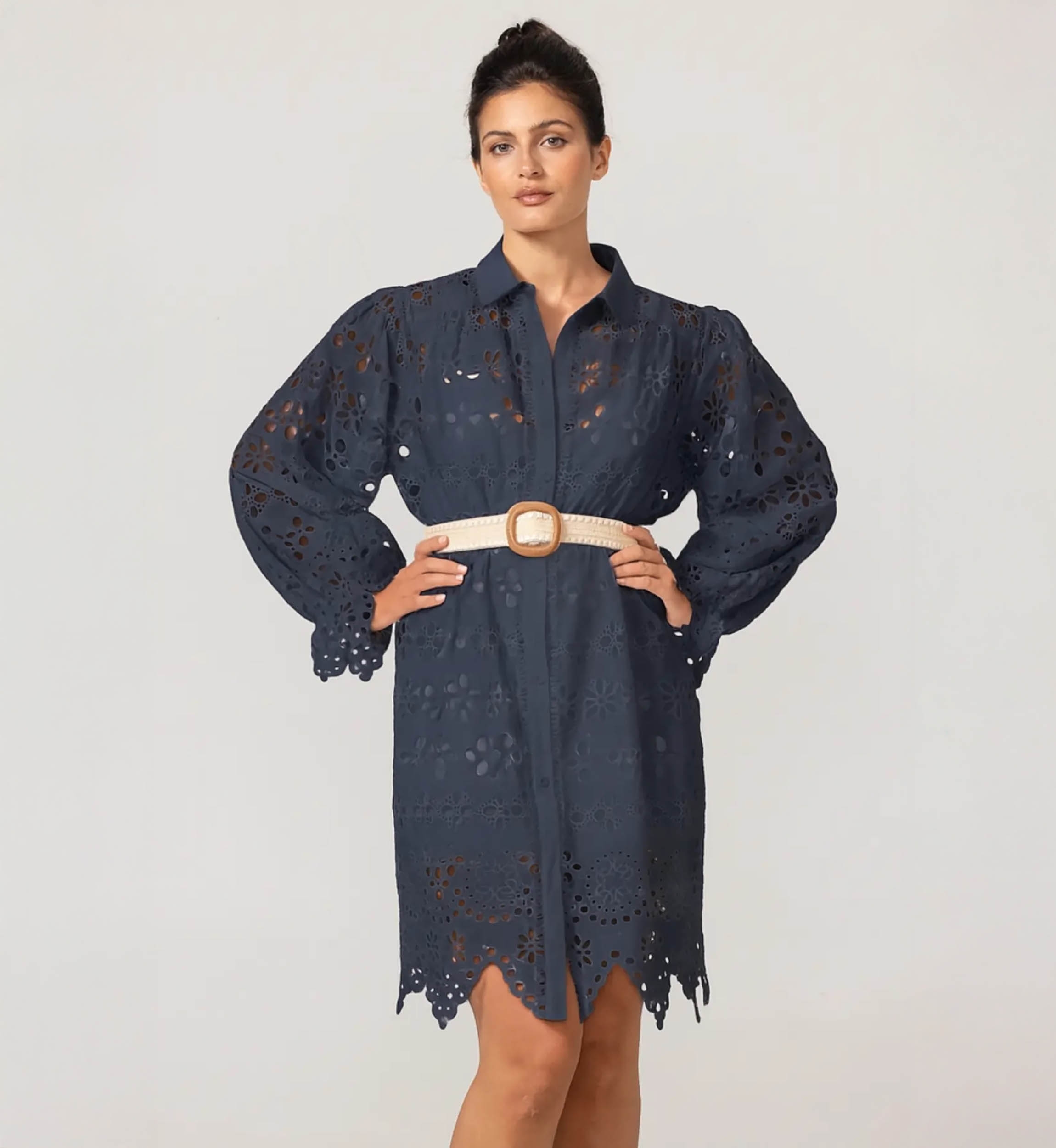 Miss June Paris — Vestido Corto Nao Marino