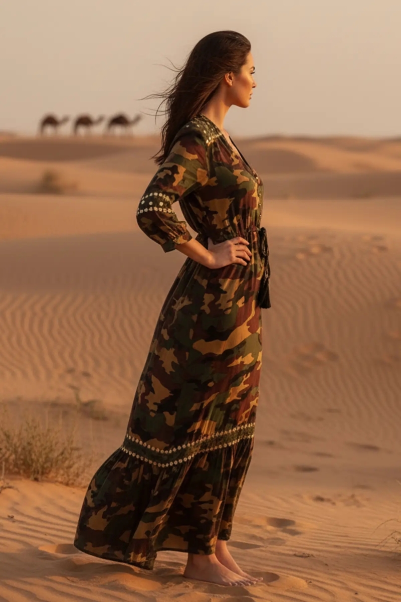 Miss June Paris — Robe Longue Sahara