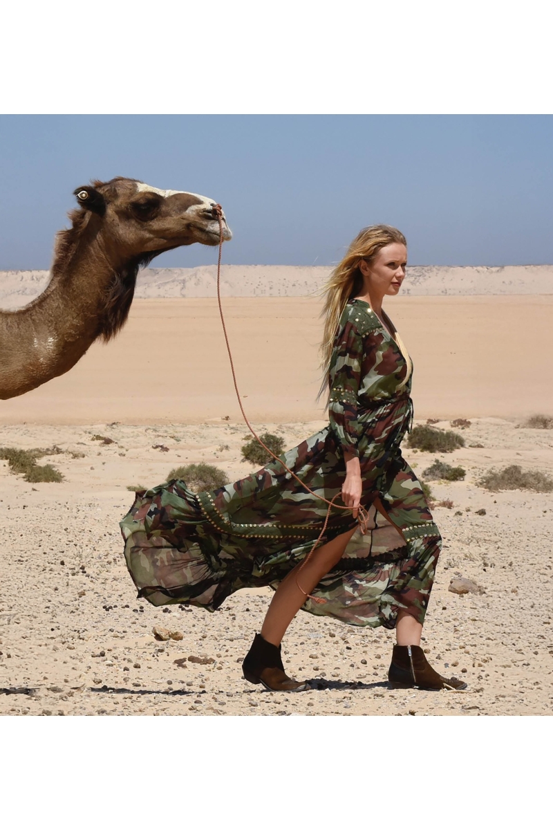 Miss June Paris — Robe Longue Sahara