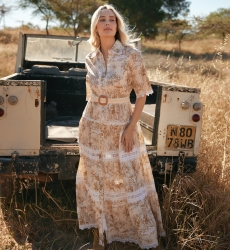 Miss June Paris — Vestido Largo Aliza Beige