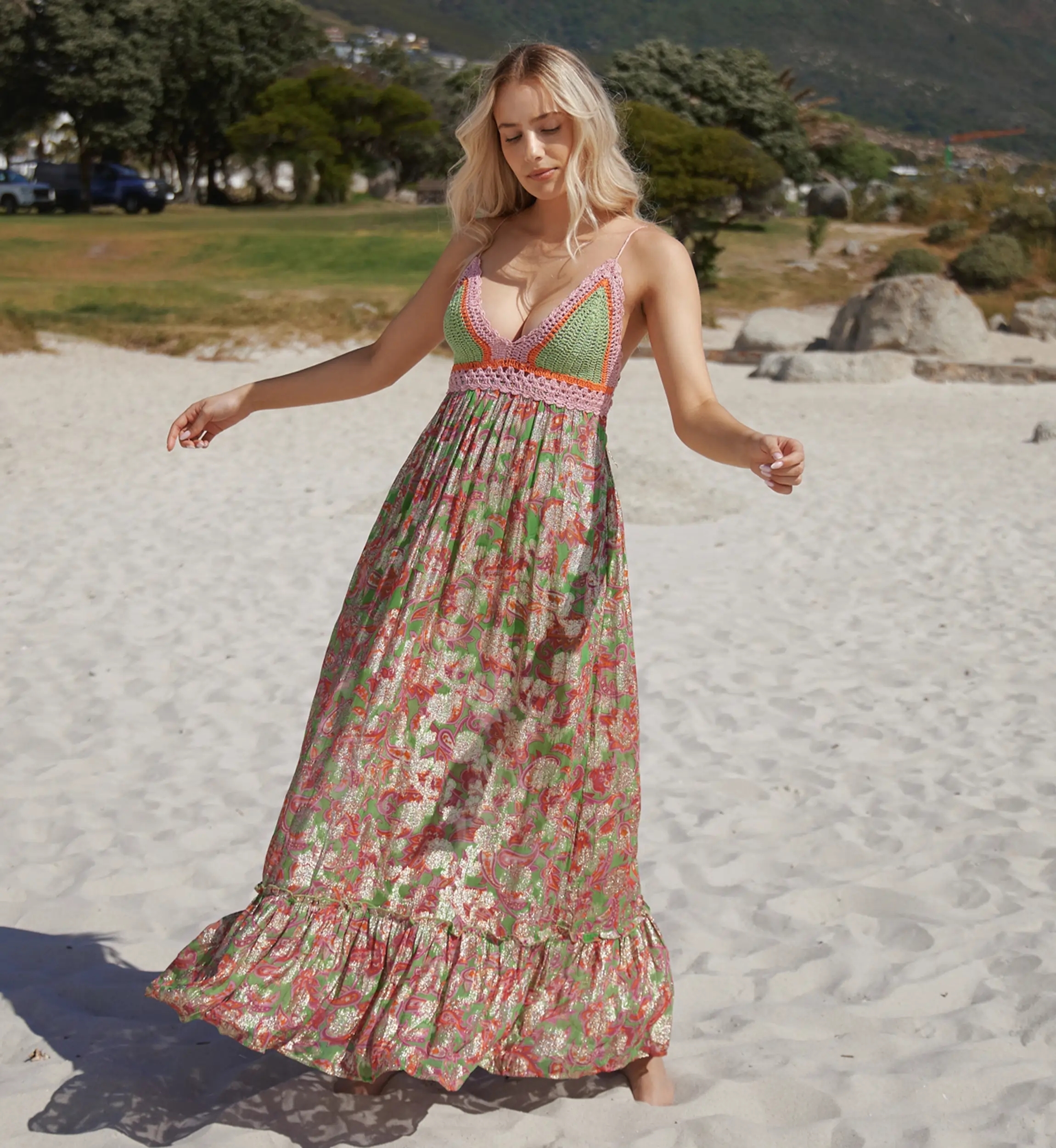 Miss June Paris — Bari Maxi Dress