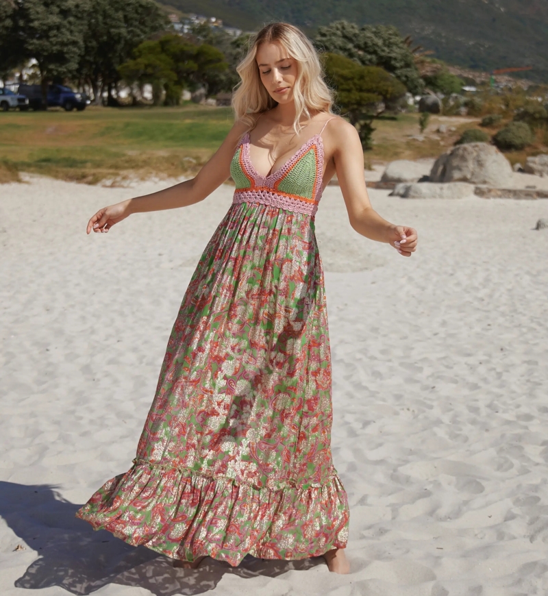 Miss June Paris — Bari Maxi Dress