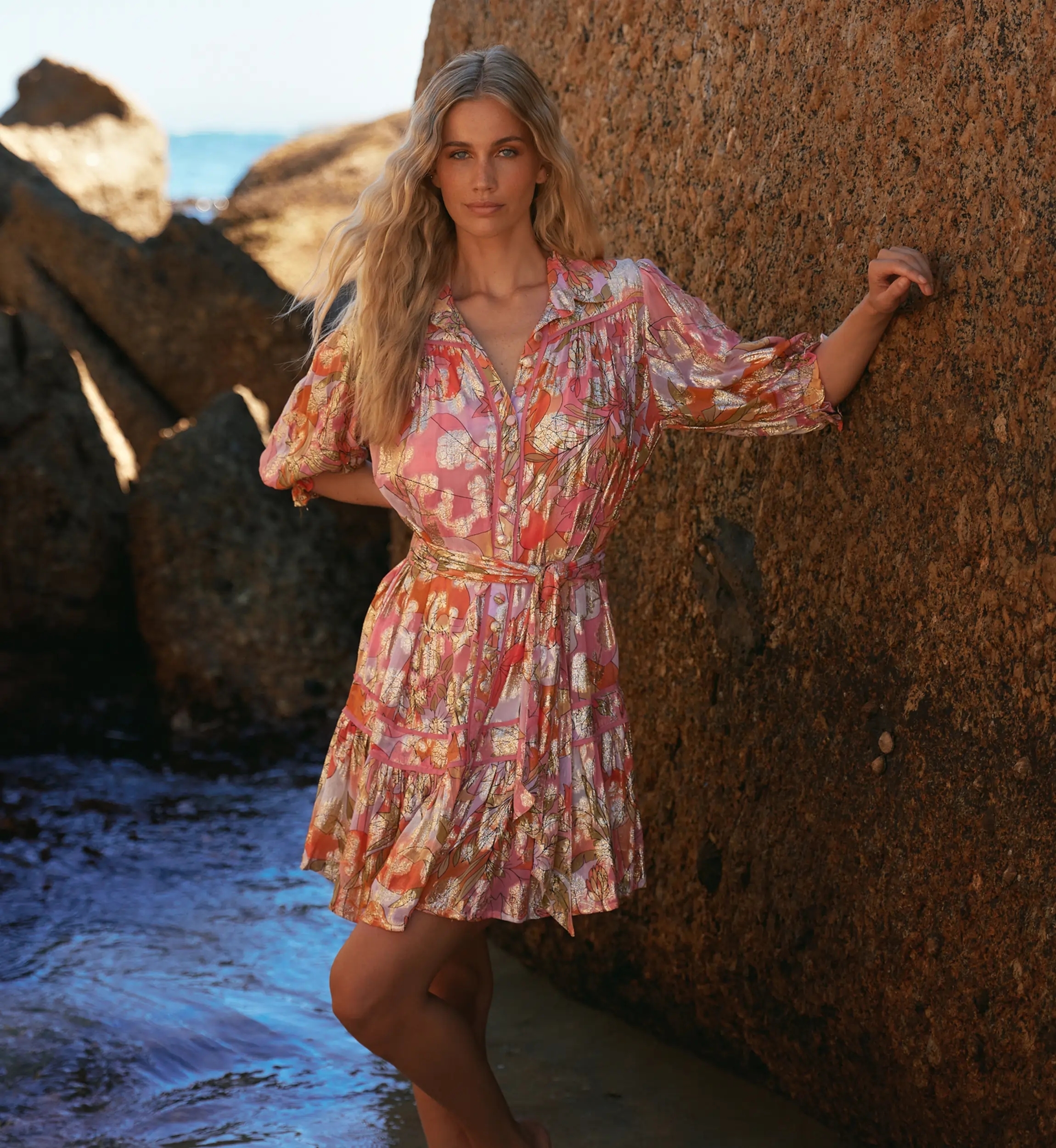 Miss June Paris — Cyra Pink Short Dress