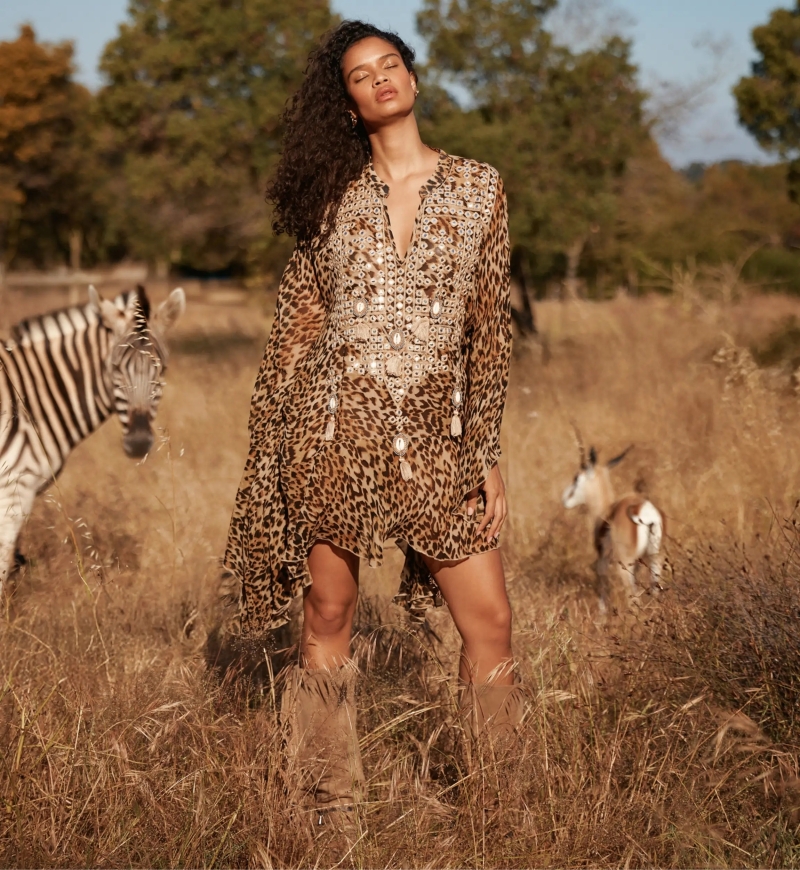 Miss June Paris — Kayla Short Kaftan