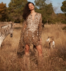 Miss June Paris — Kayla Short Kaftan