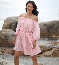 Miss June Paris — Vestido Corto Layla Bardot