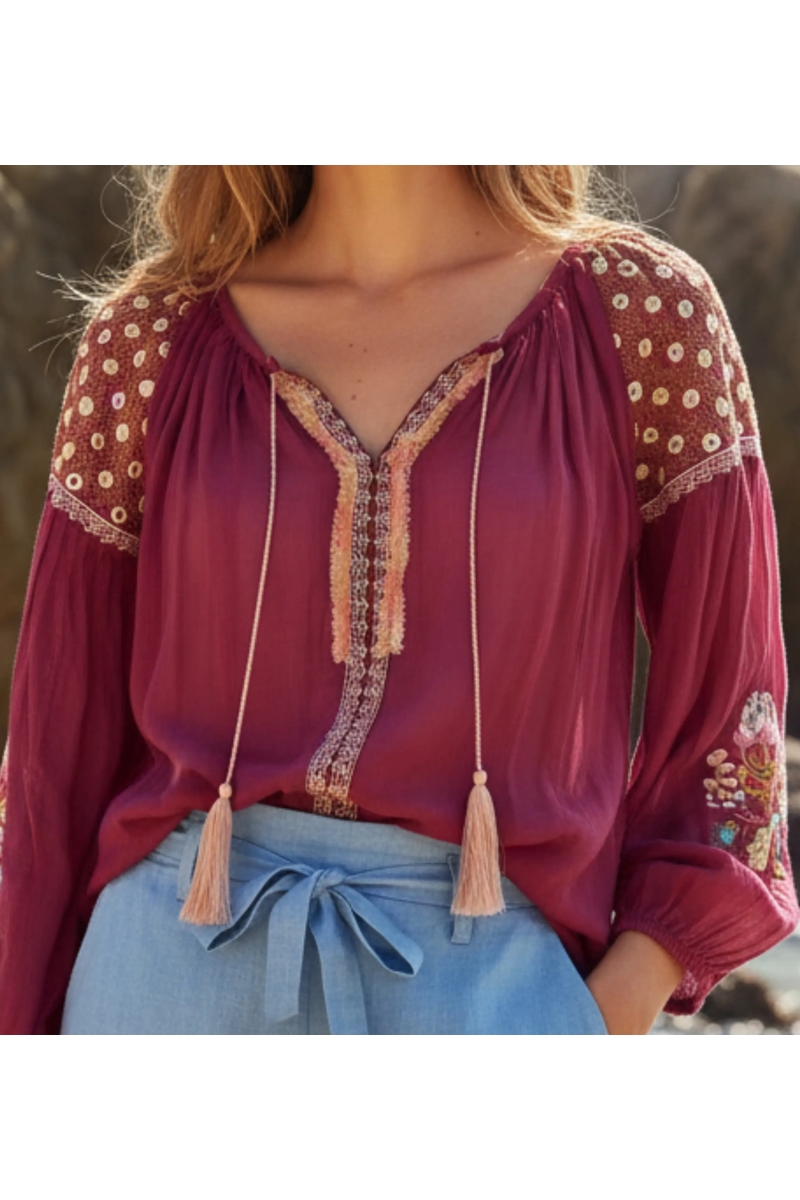 Miss June Paris — Blusa Russla