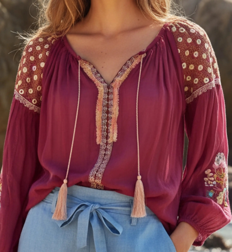 Miss June Paris — Blusa Russla