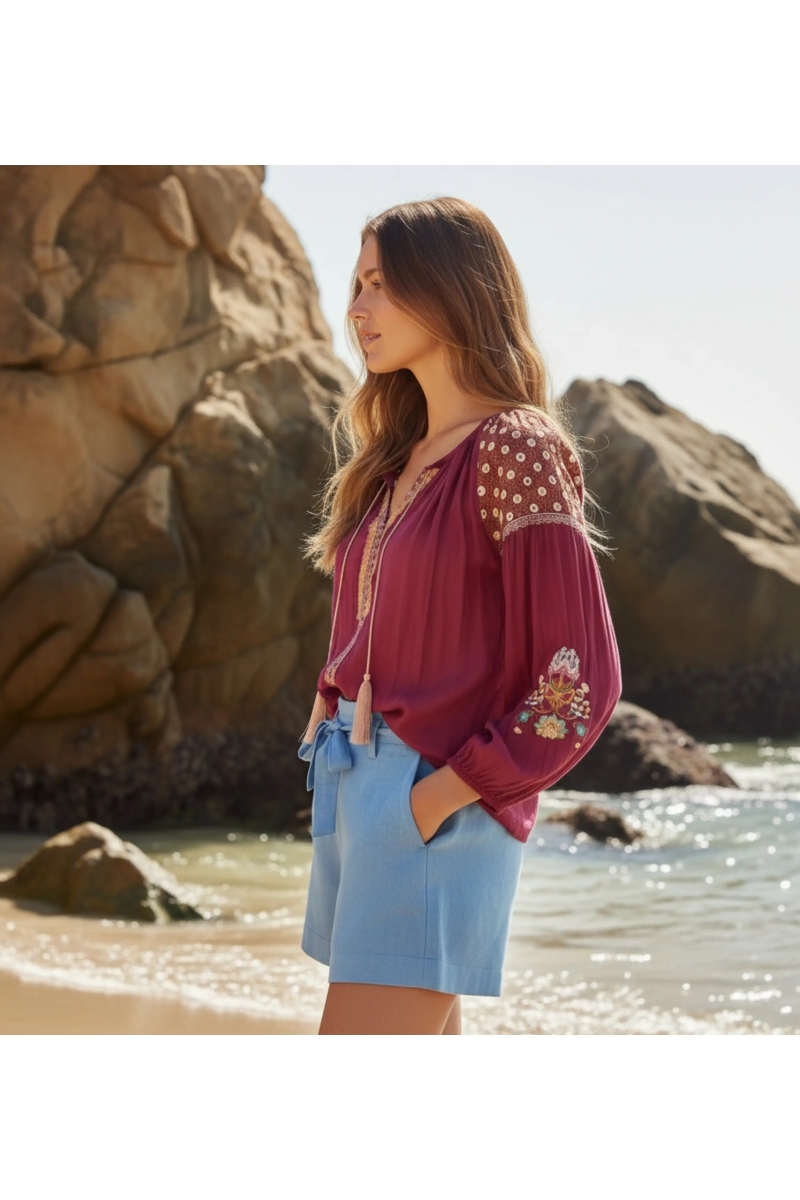 Miss June Paris — Blouse Russla
