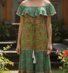 Miss June Paris — Vestido Largo Gardenia