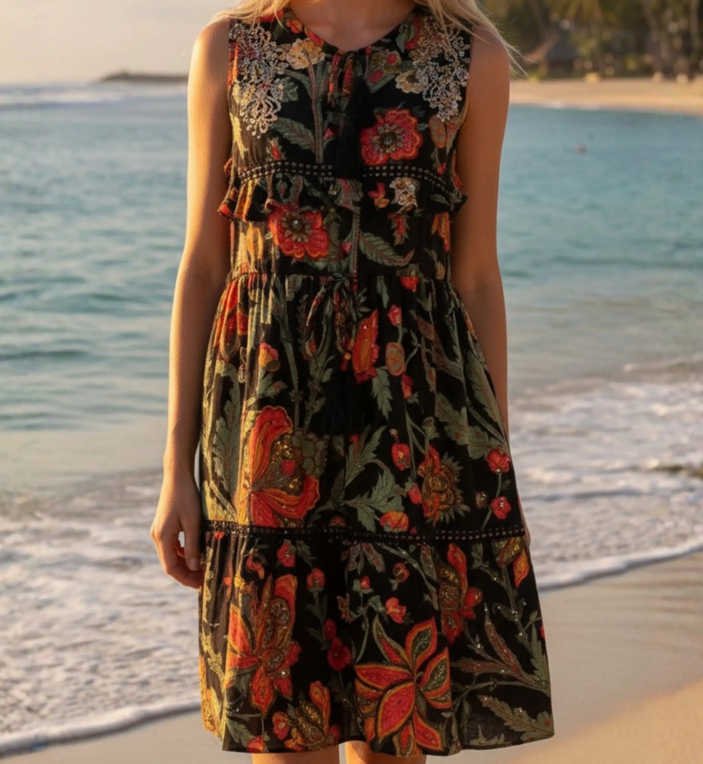 Miss June Paris — Vestido Corto Pacific