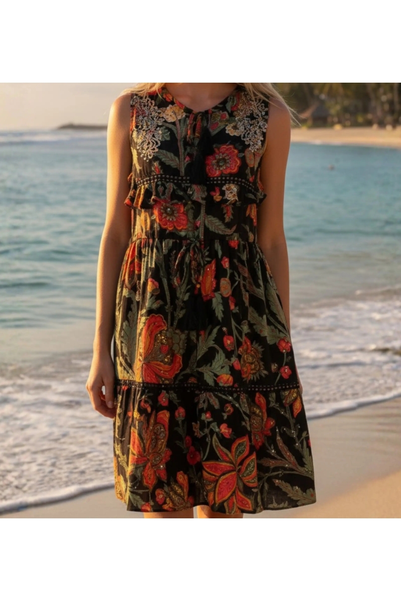 Miss June Paris — Robe Courte Pacific