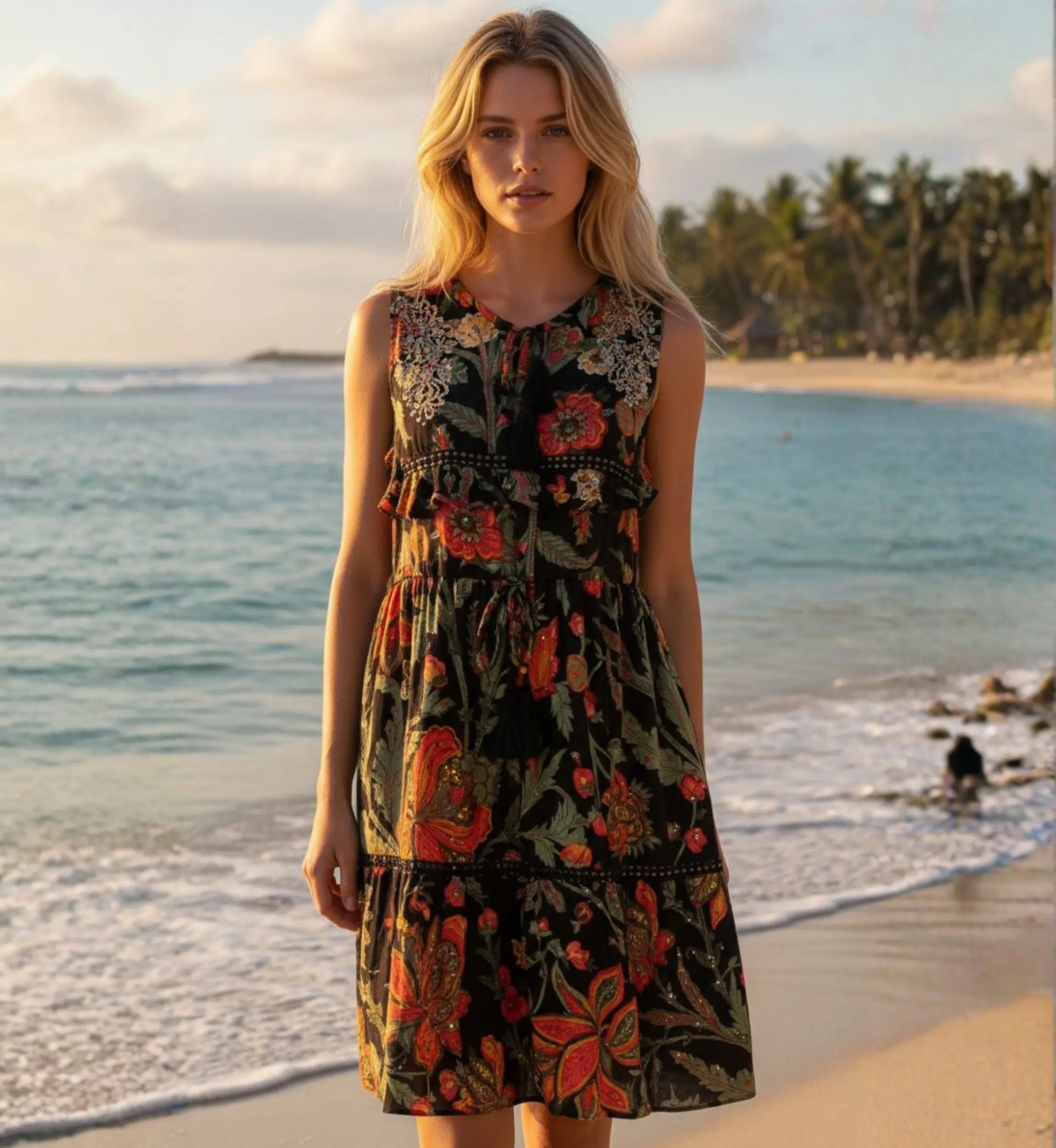 Miss June Paris — Robe Courte Pacific