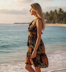 Miss June Paris — Vestido Corto Pacific