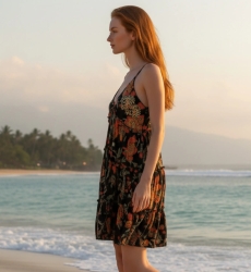 Miss June Paris, Vestido Corto Duo