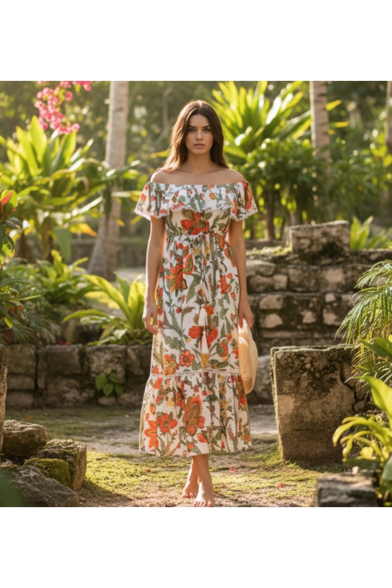 Miss June Paris — Robe Midi Bolero