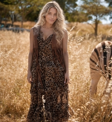 Fleetwood Vest | Fringed Bohemian Vest — Miss June