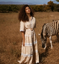 Long Dress Betty in Cotton English Embroidery | Long Dresses — Miss Ju