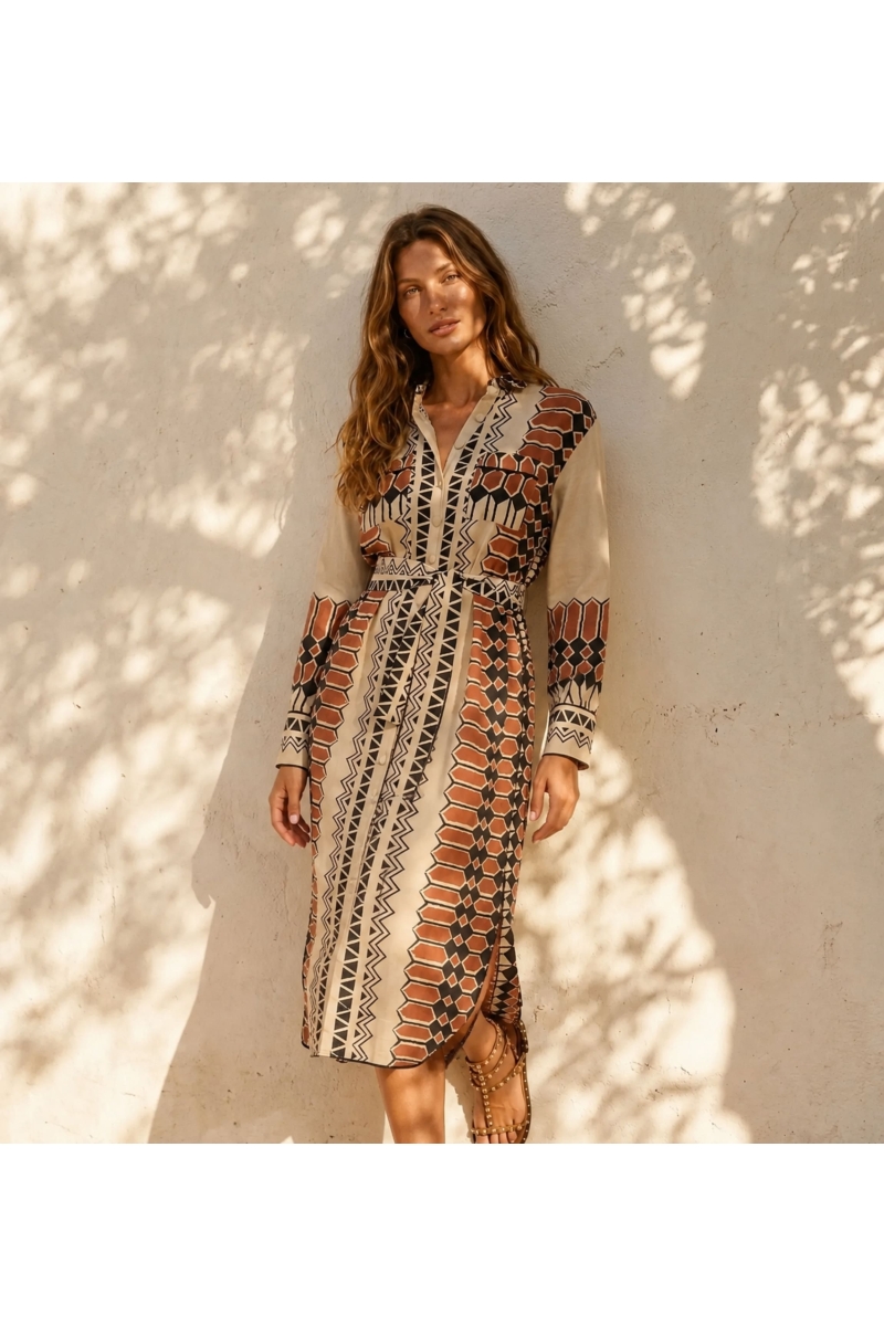 Miss June Paris, Robe Longue Addy