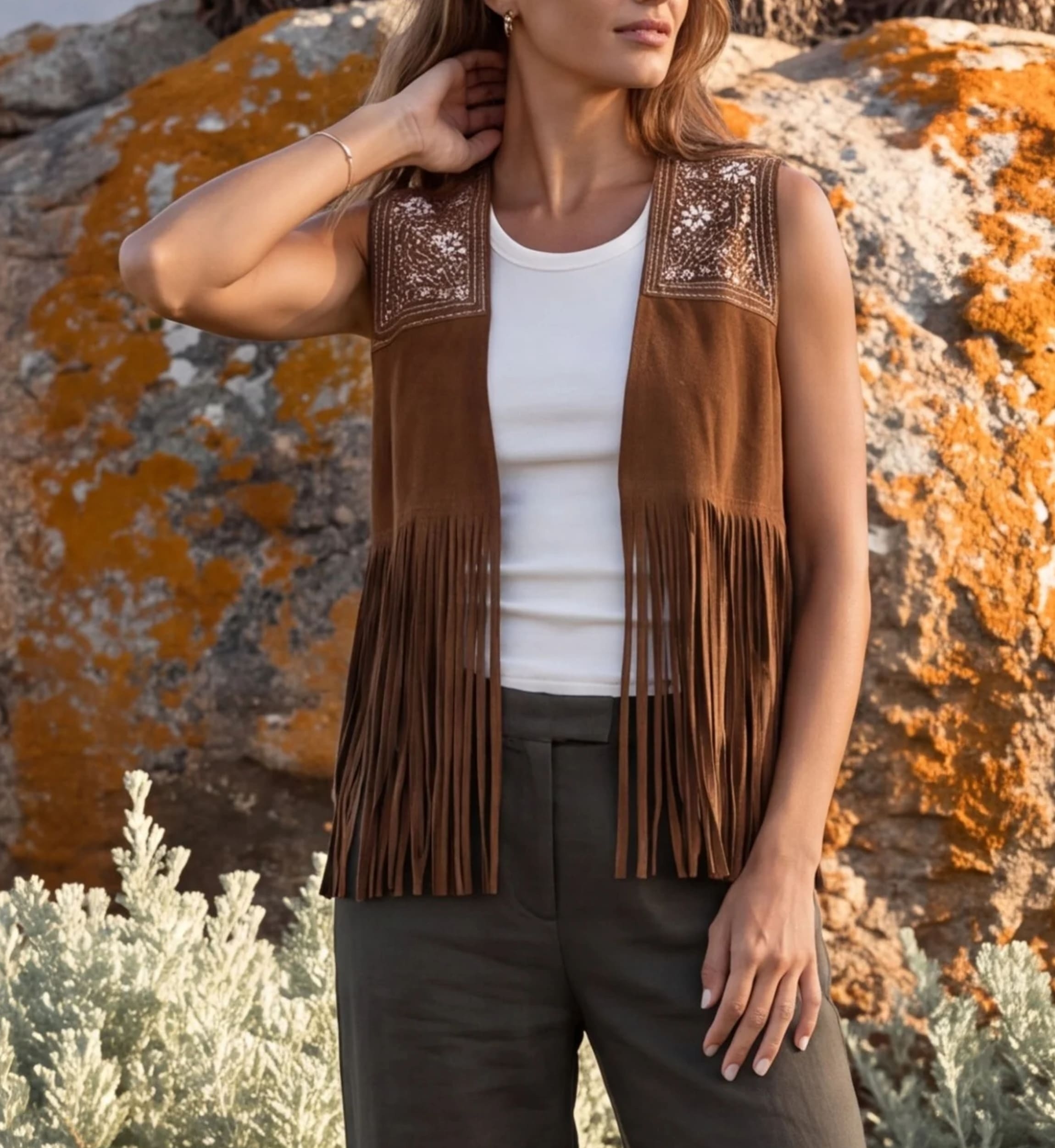 Miss June Paris, Gilet Sans Manches Fleetwood