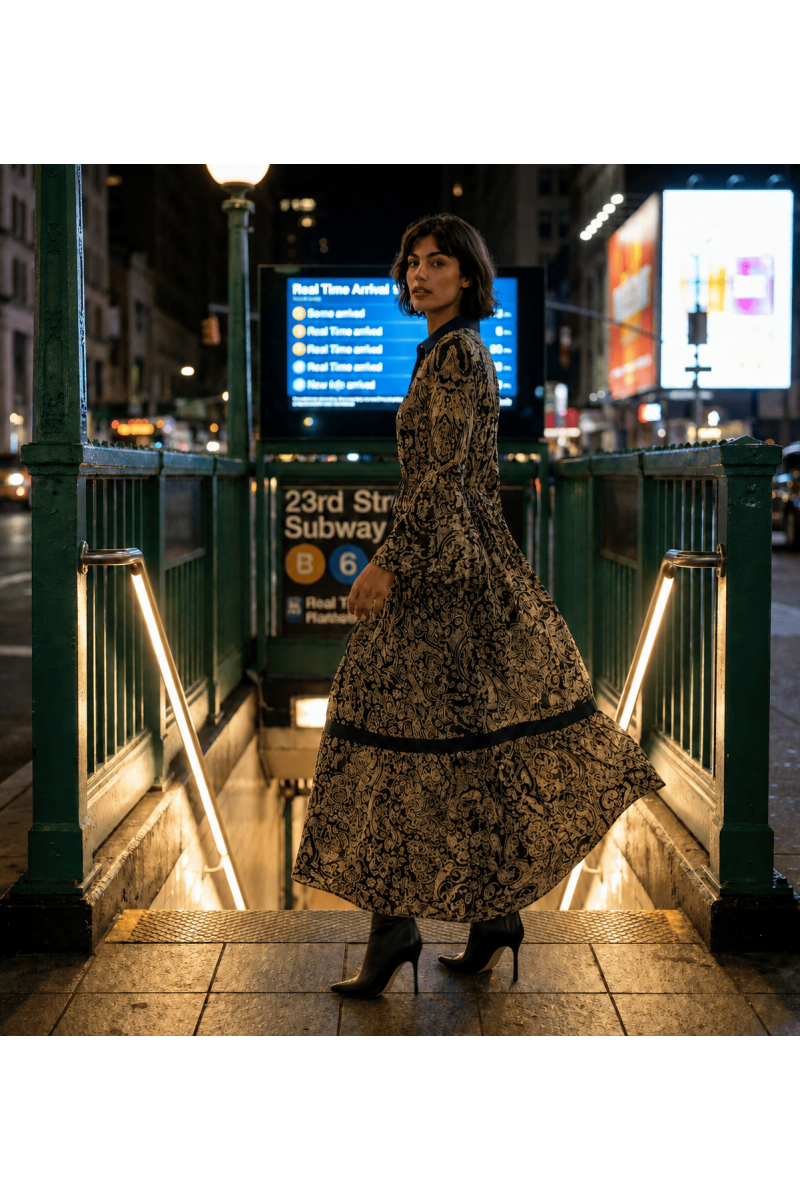 Miss June Paris, Robe Longue Zelie