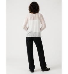Blouse Lindsay | Blouse Bohème Écru Brodée | Miss June
