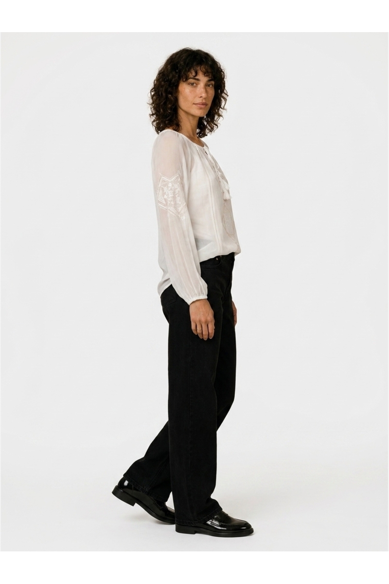 Blusa Lindsay | Blusa Bohemia Bordada | Miss June Paris