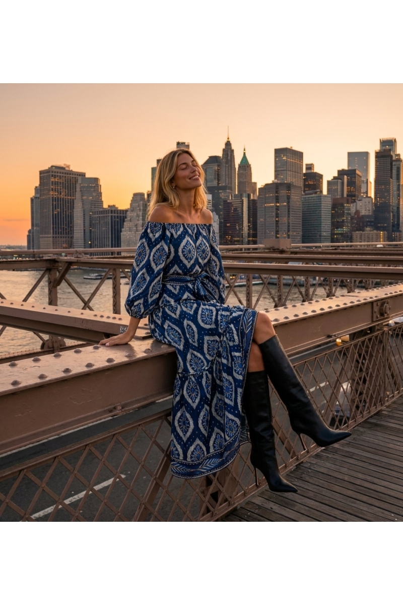 Lucille Long Dress
