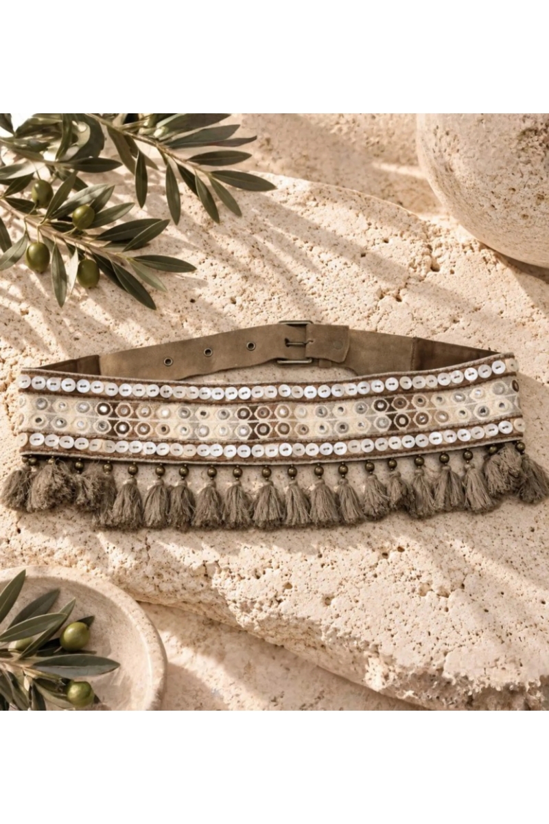Pompom Belt | Bohemian Women's Belt | Miss June Paris
