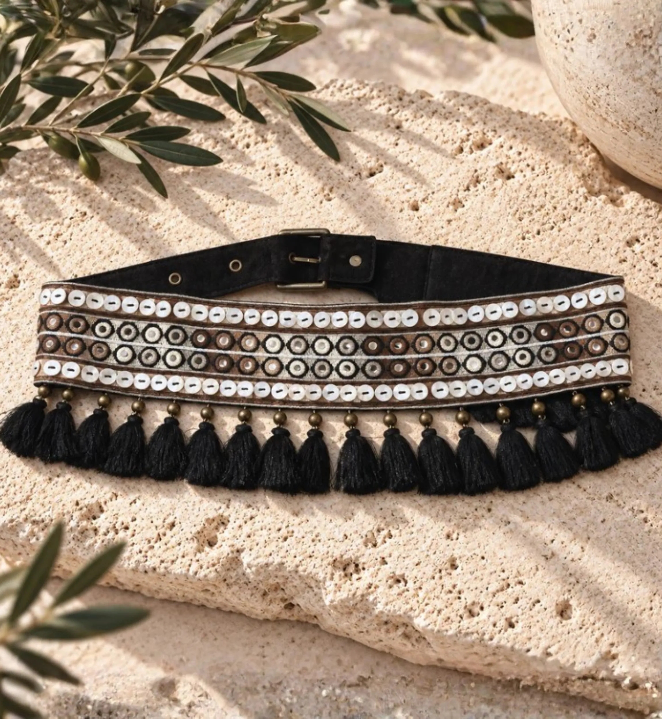 Pompom Belt | Bohemian Women's Belt | Miss June Paris