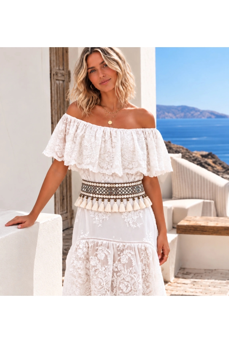 Pompom Belt | Bohemian Women's Belt | Miss June Paris