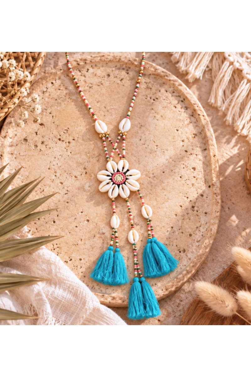 Collier Long Lena | Collier Bohème | Miss June Paris