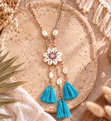 Collar Largo Lena | Collar Bohemio | Miss June Paris
