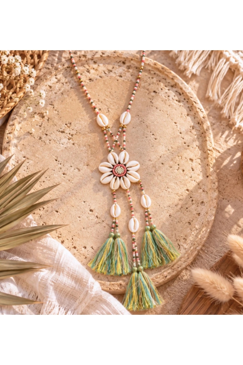 Collar Largo Lena | Collar Bohemio | Miss June Paris