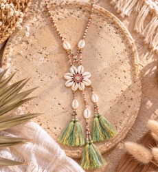 Collar Largo Lena | Collar Bohemio | Miss June Paris