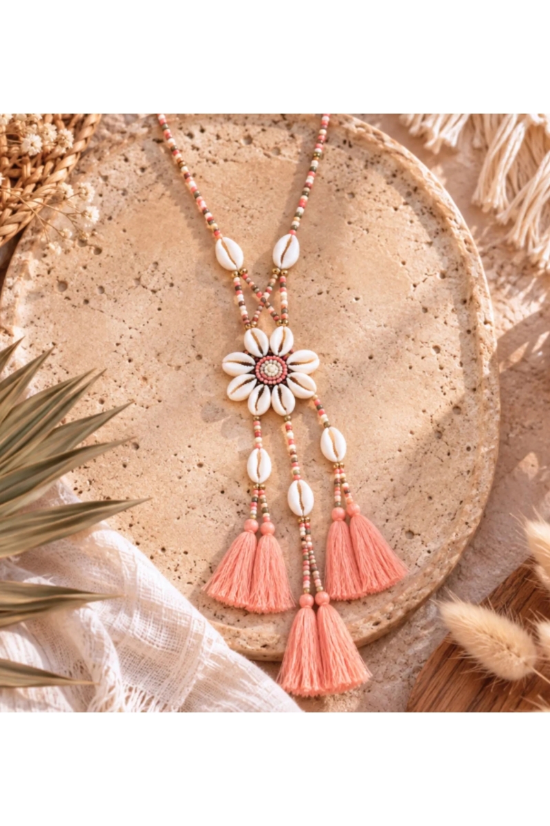 Collar Largo Lena | Collar Bohemio | Miss June Paris