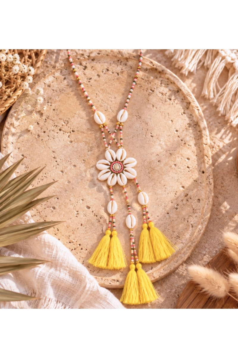 Collar Largo Lena | Collar Bohemio | Miss June Paris