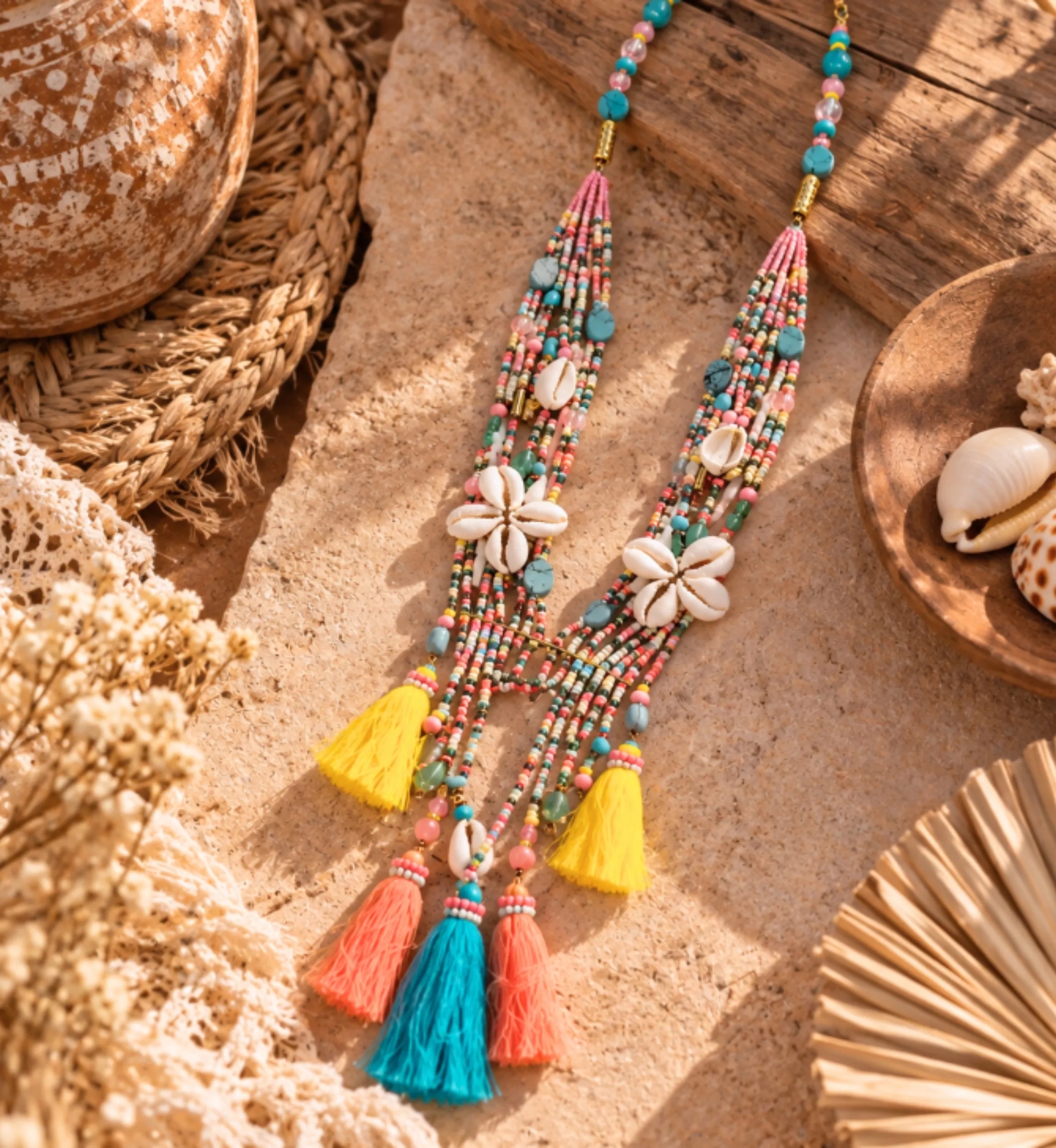 Collar Largo Natasha | Collar Bohemio | Miss June Paris