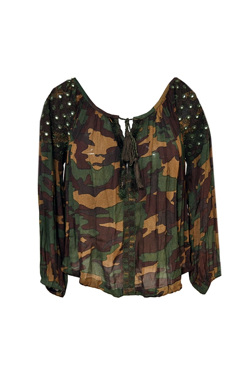 Miss June Paris, Blusa Army