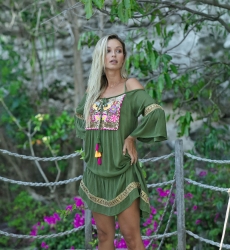Miss June Paris, Shimmy Short Dress