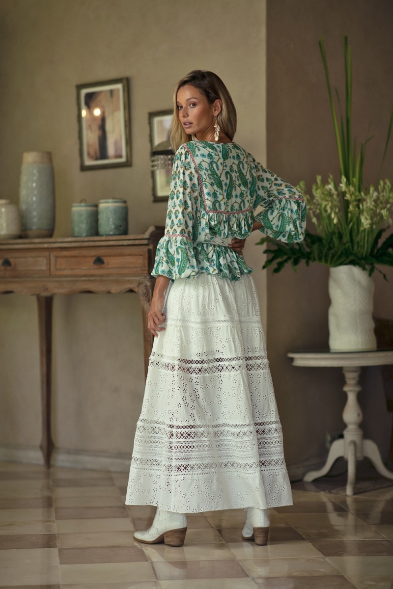 Miss June Paris, Falda Larga Plumeria